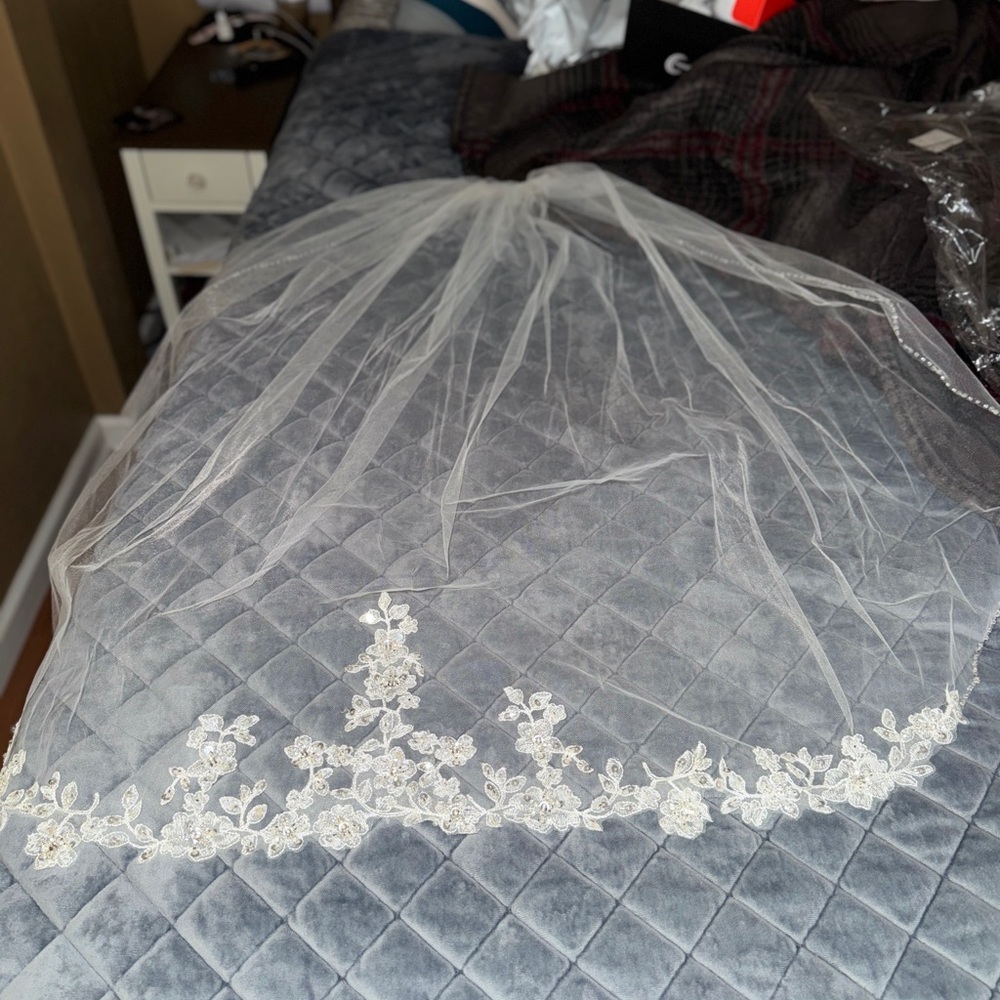 36” Hip Length Wedding Veil